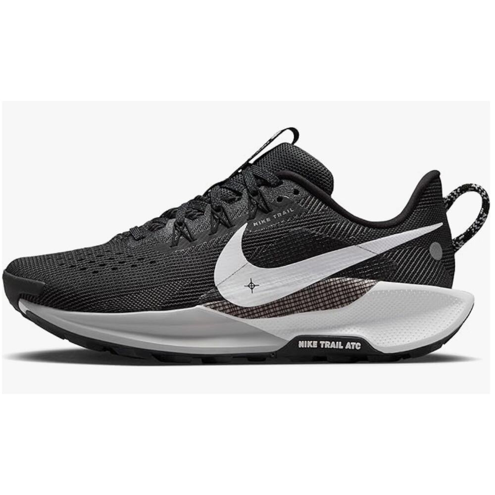Nike Womens Pegasus Trail 5 Black/White/Anthracite/Wolf Grey 10.5 Medium